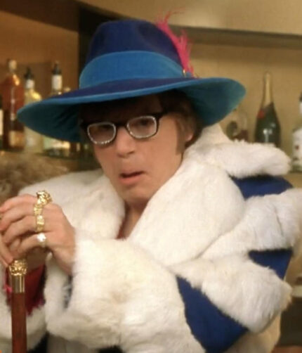 Mike Myers Austin Powers Fur Coat.