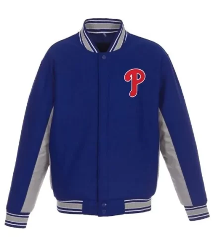 Accent Philadelphia Phillies Blue And Gray Jacket