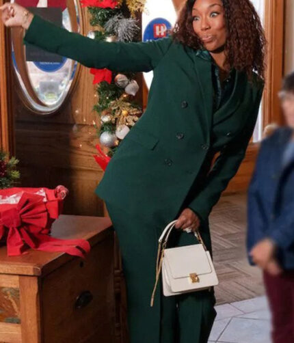 Best Christmas Ever 2023 Brandy Norwood Green Suit